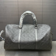 Louis Vuitton Keepall Bandolera en Monograma Negro